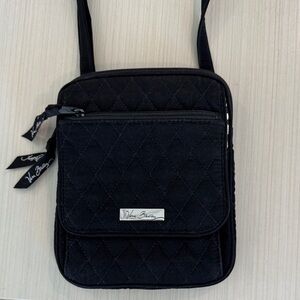 Vera Bradley Black Quilted Shoulder Bag